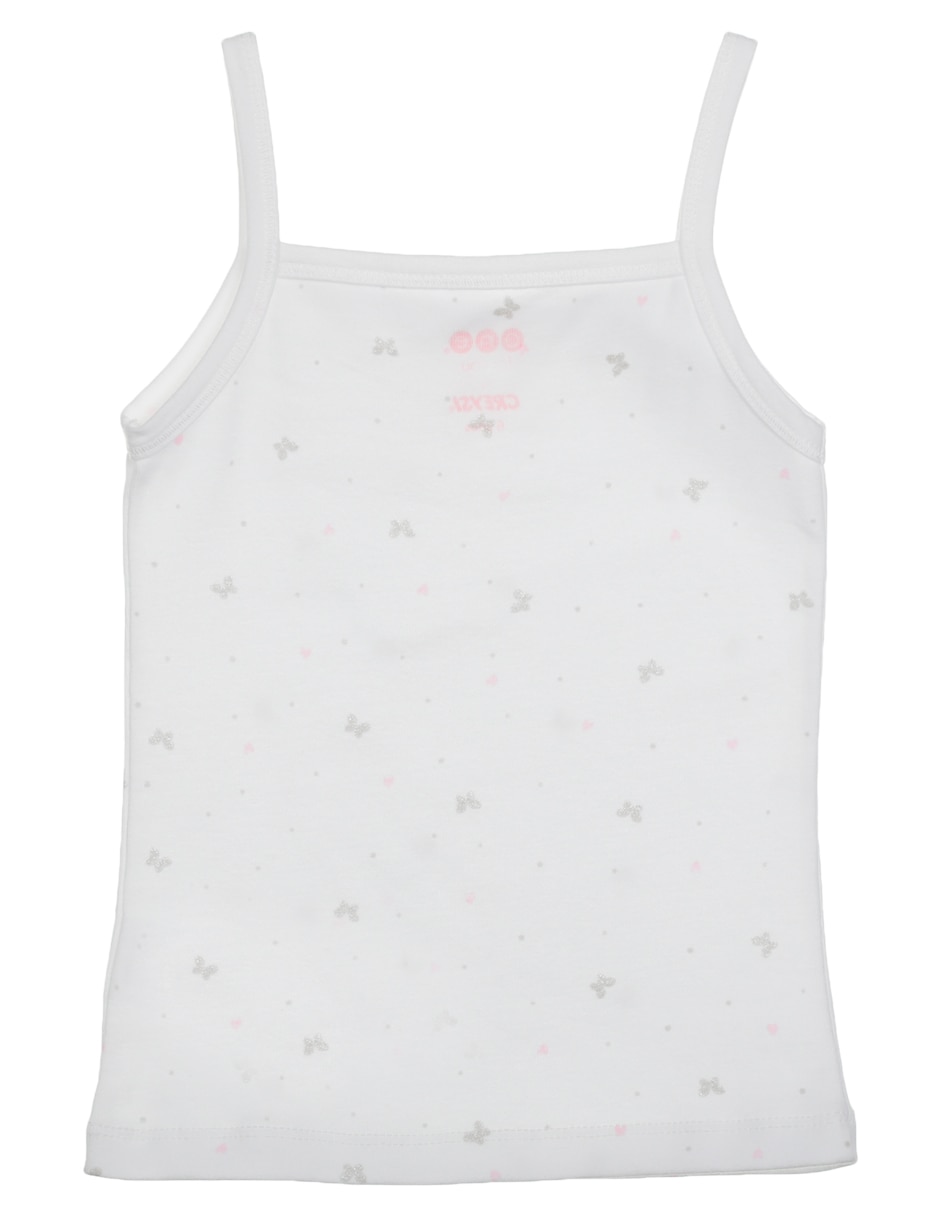 Camiseta cuello redondo para niña 4