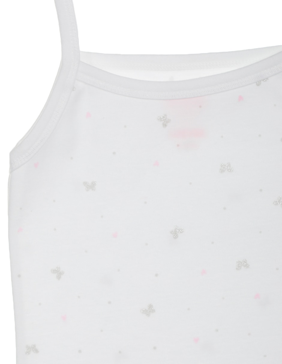 Camiseta cuello redondo para niña 5