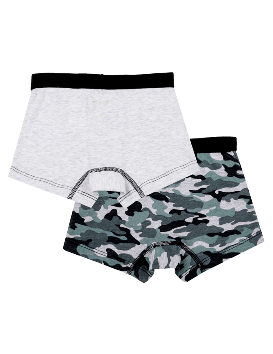 Set bóxer algodón para niño 2