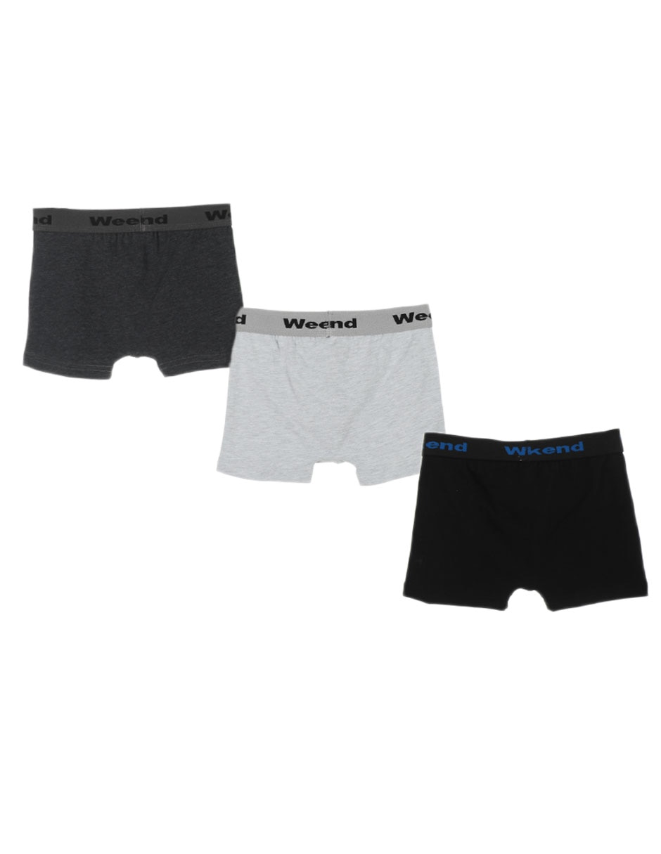 Set bóxer de algodón para niño 2