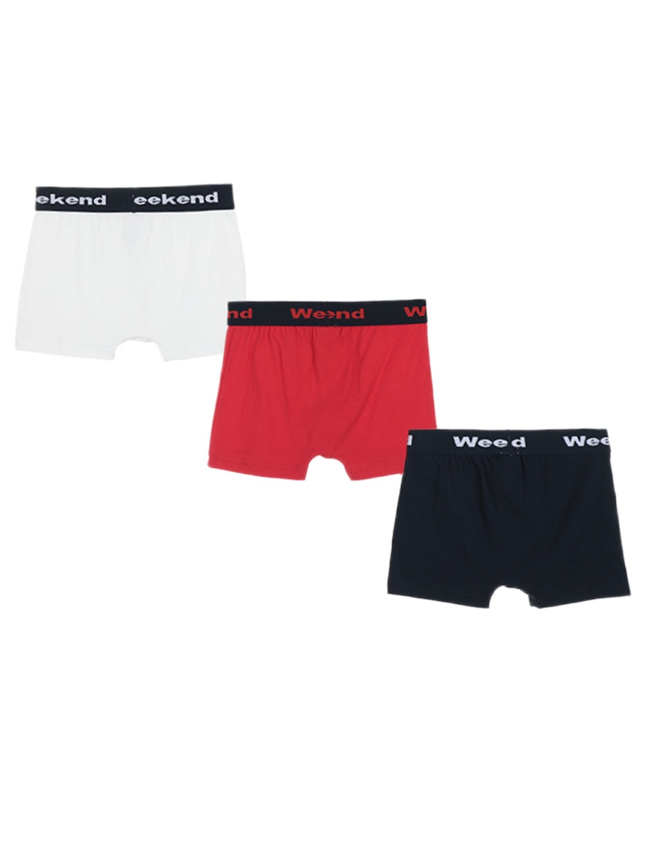 Set bóxer de algodón para niño 2