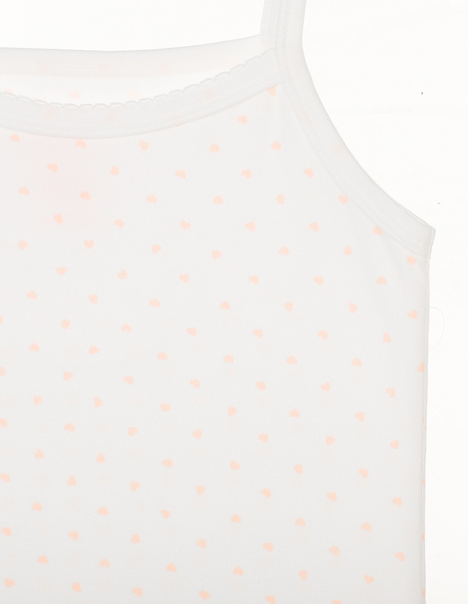 Set de camiseta cuello redondo para niña 3