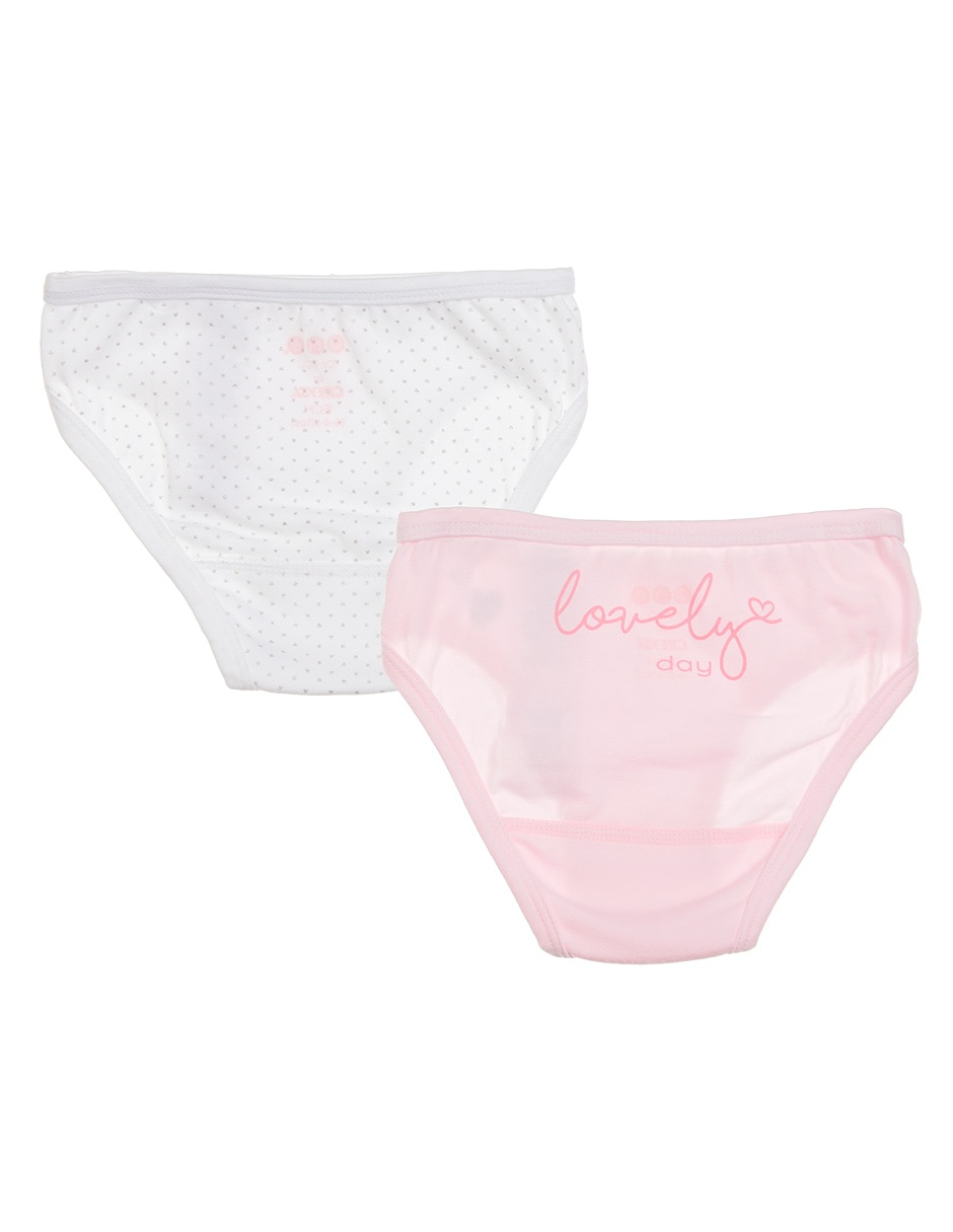 Set bikini de algodón para niña 2