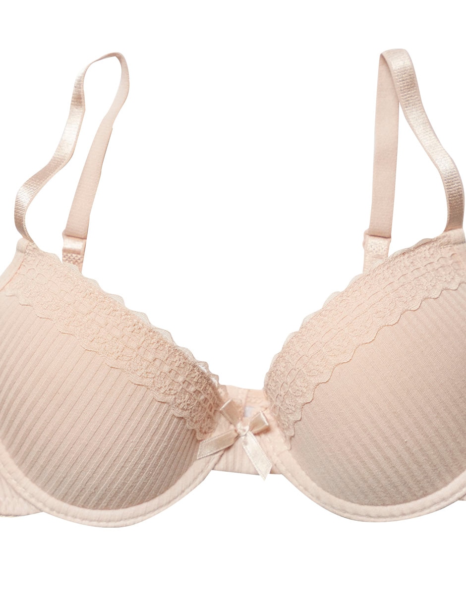 Set de brassiere de algodón para niña 3