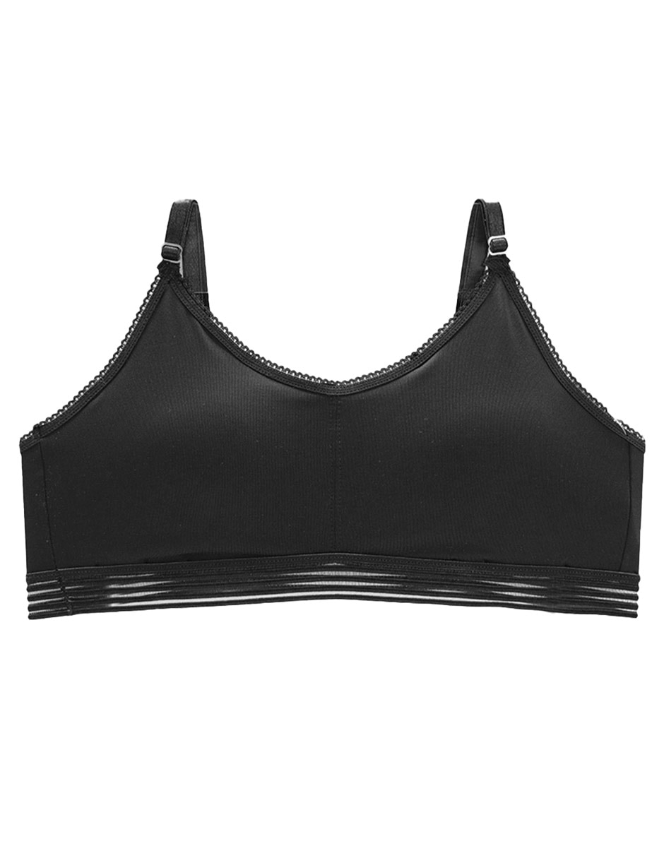 TOP INTERIOR CARNIVAL, 16, NEGRO 24485