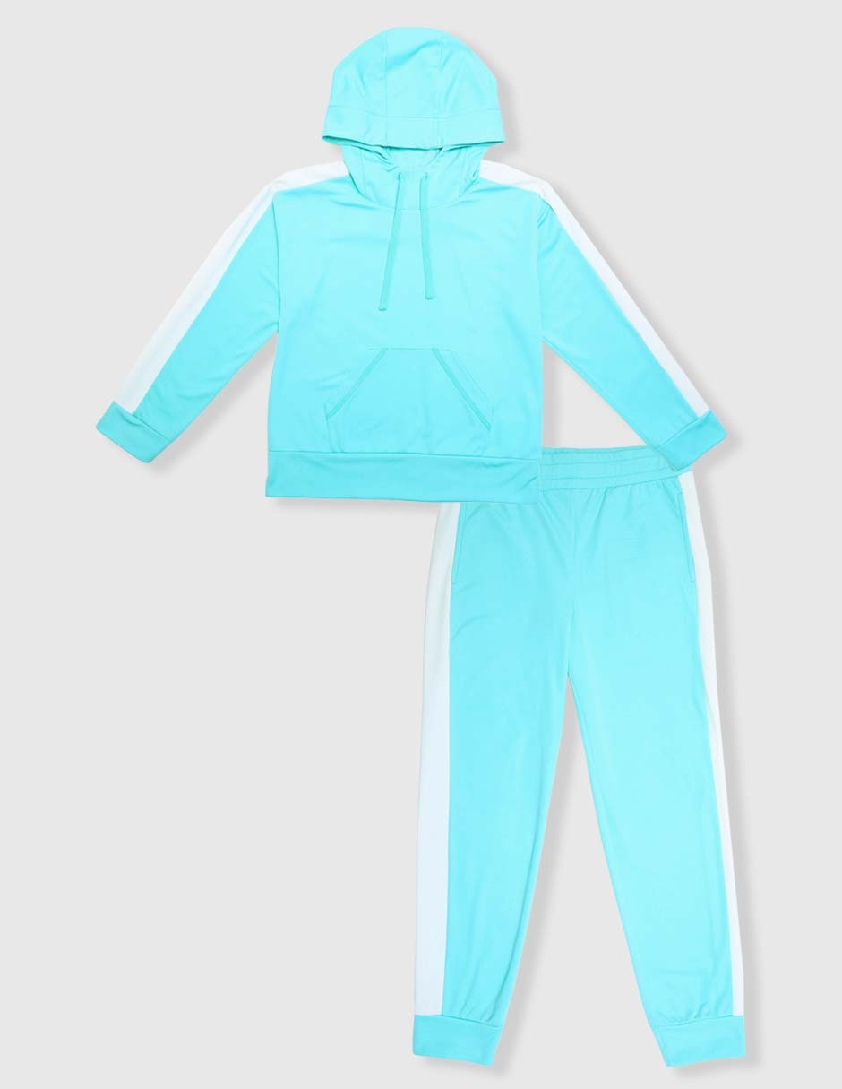 Conjunto deportivo straight con elástico para niña 1