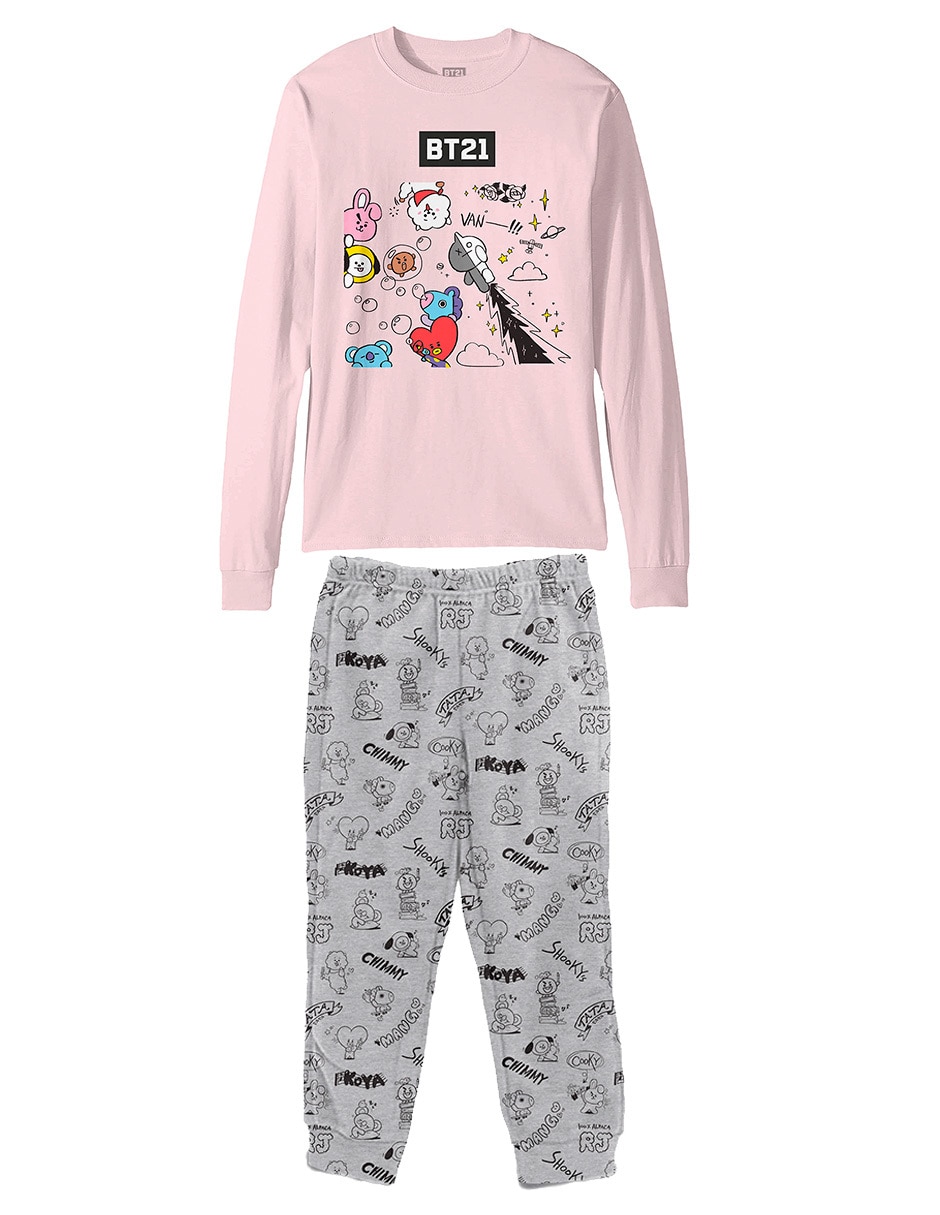 Amazon Pijamas De Bt21 Para Mujer Bt21 Pijamas Para NiÃ±os En