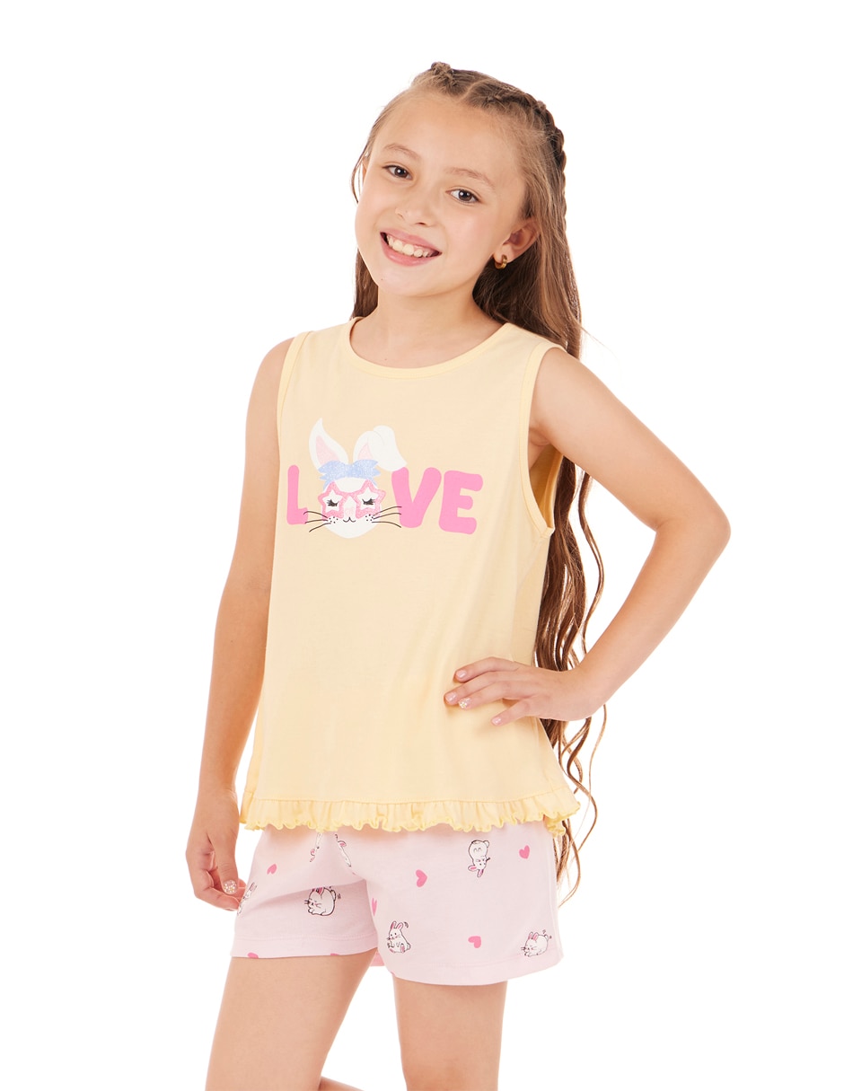 Conjunto pijama para niña 4