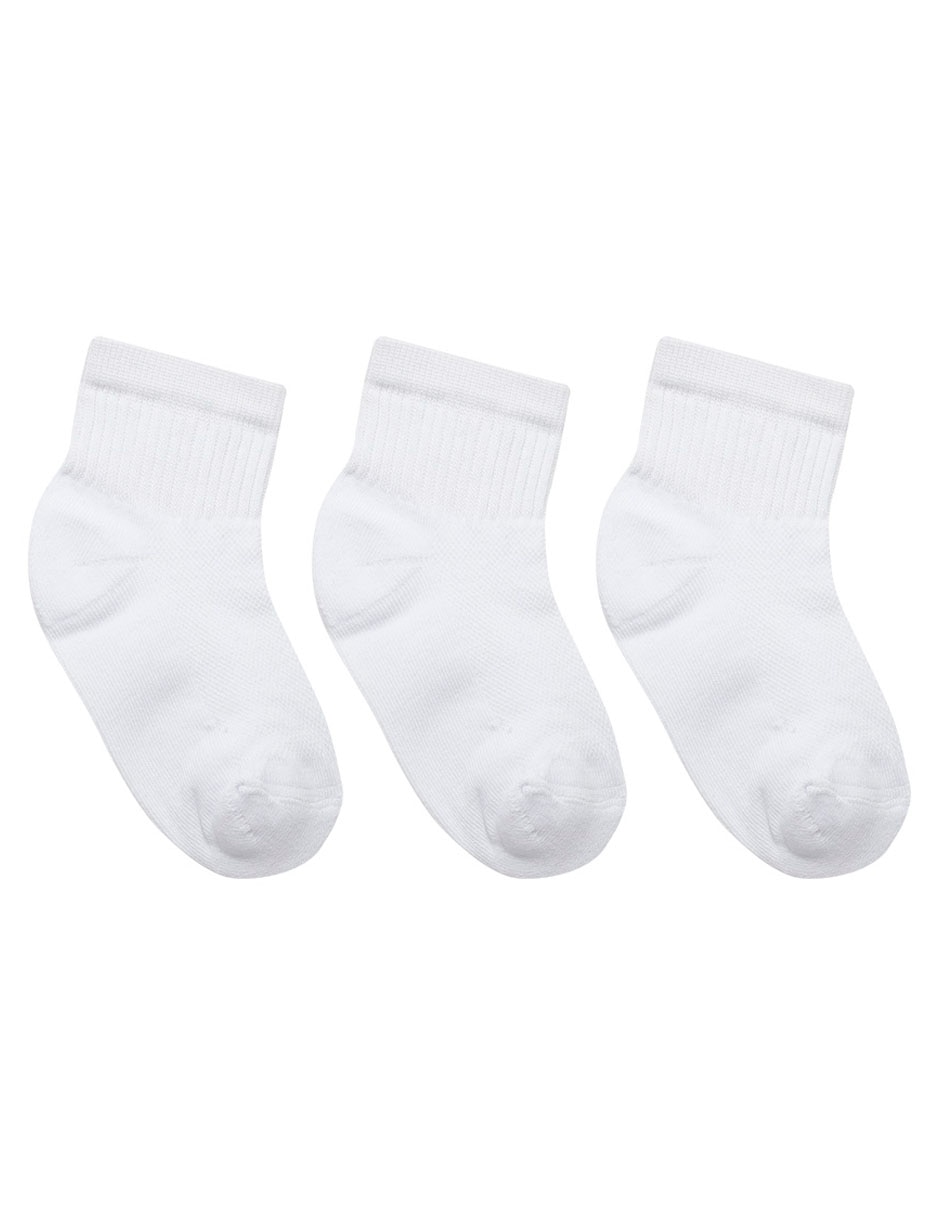 Set calceta de algodón unisex 3 pares 5