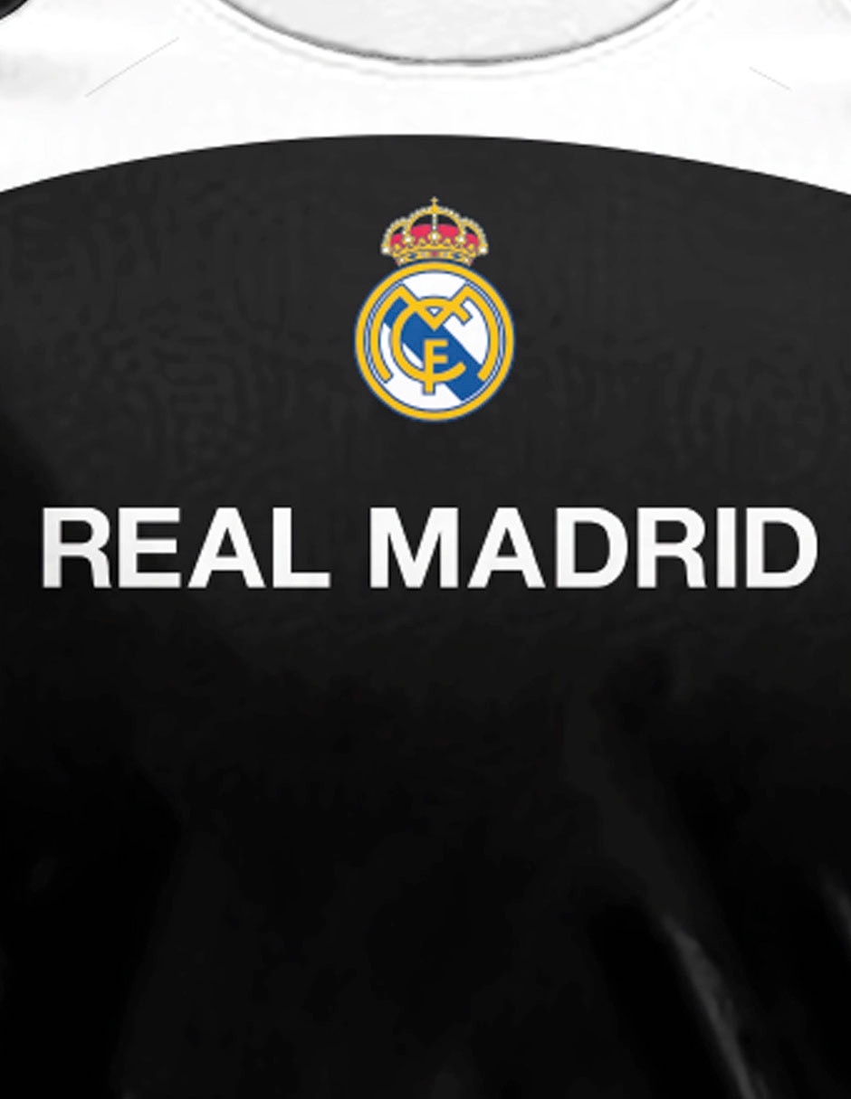 Playera deportiva para fútbol Real Madrid Club de Fútbol para niño 3