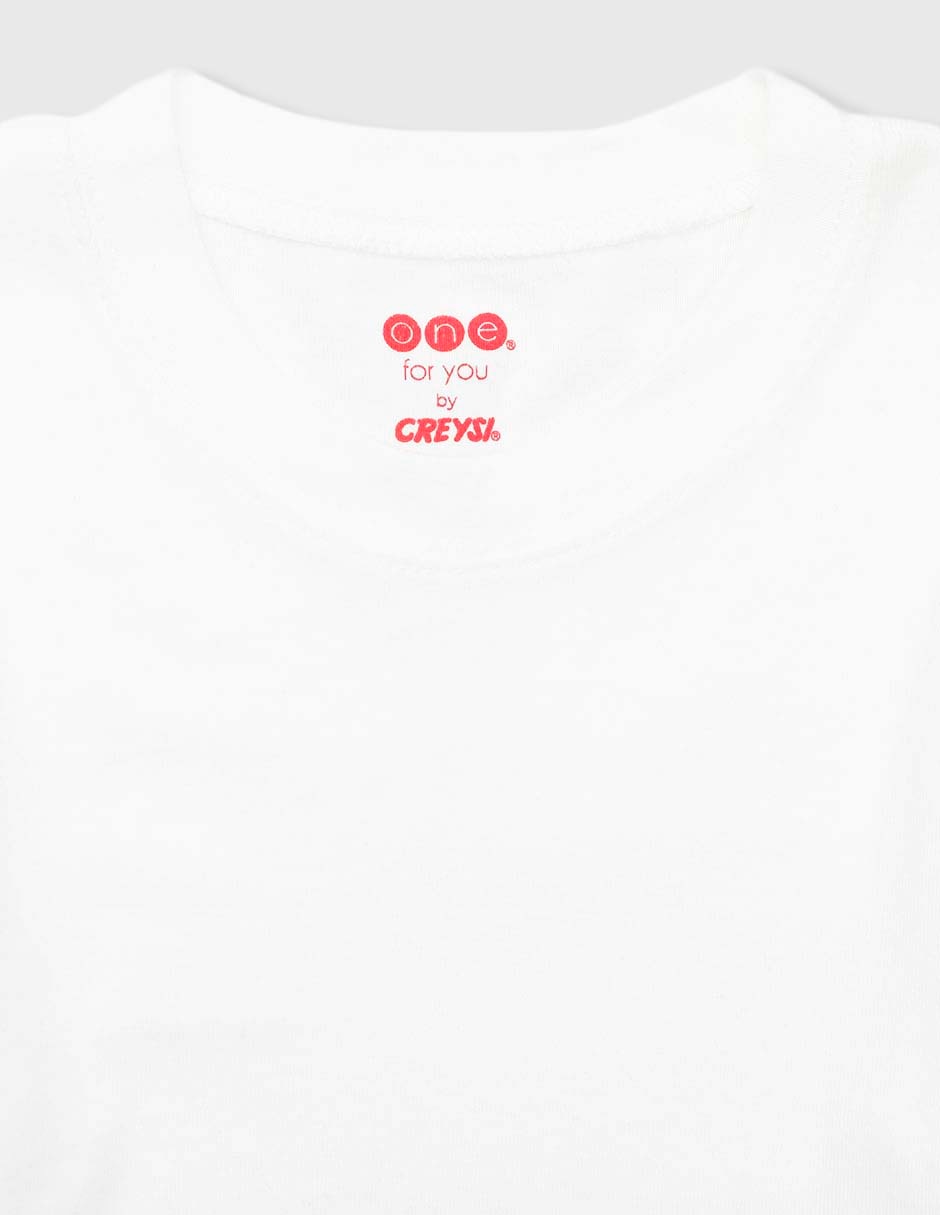 Set camiseta cuello redondo para niño 3