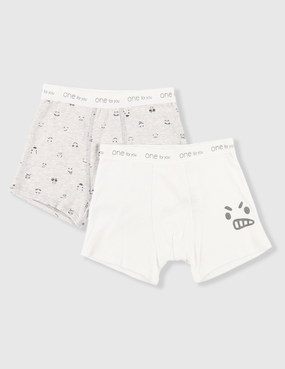 Set bóxer de algodón para niño 1