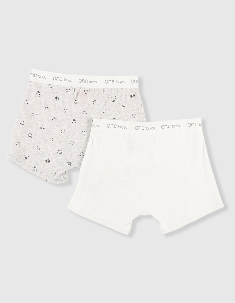 Set bóxer de algodón para niño 2