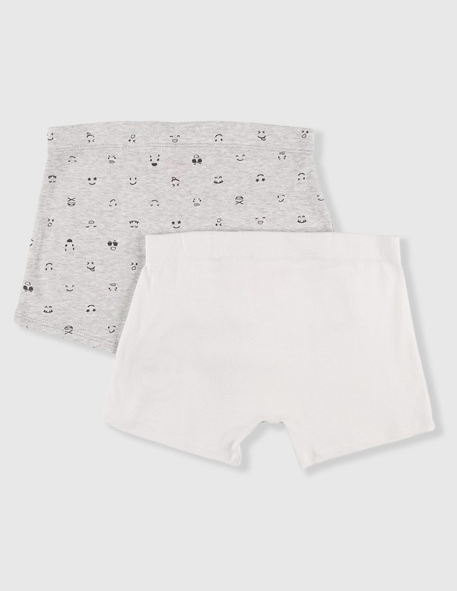 Set bóxer de algodón para niño 2