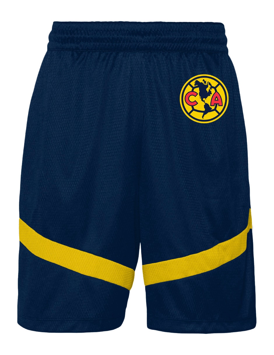 Short con bolsillos Club América para fútbol niño Short con bolsillos Club América para fútbol niño