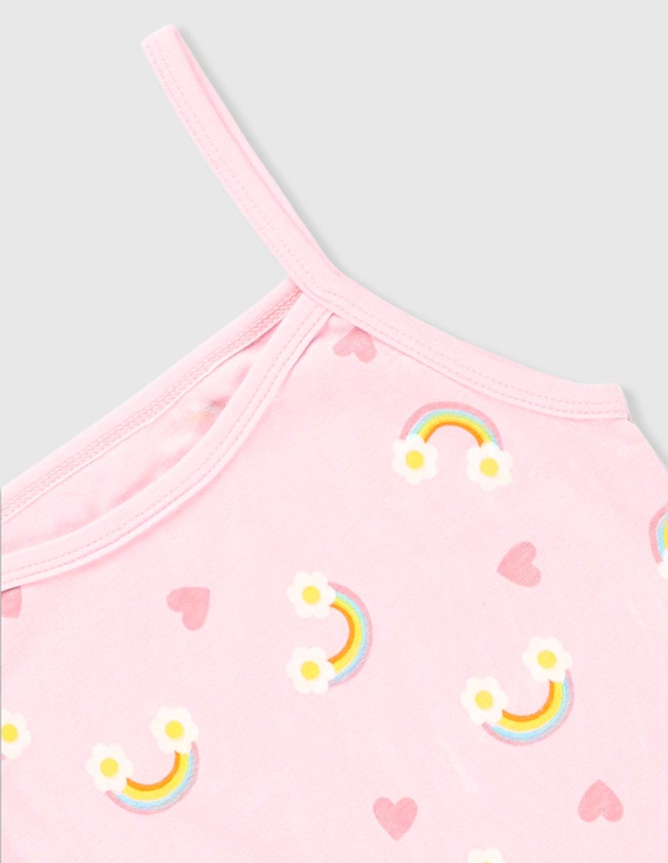 CAMISETA BABY CREYSI, 4, ROSA P1178