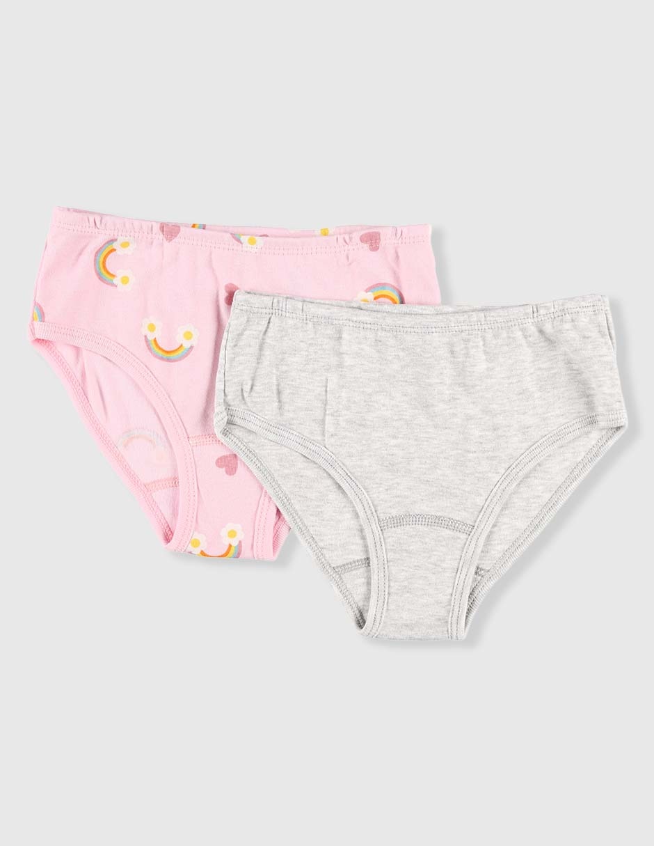 Set calzón Baby Creysi de algodón para niña