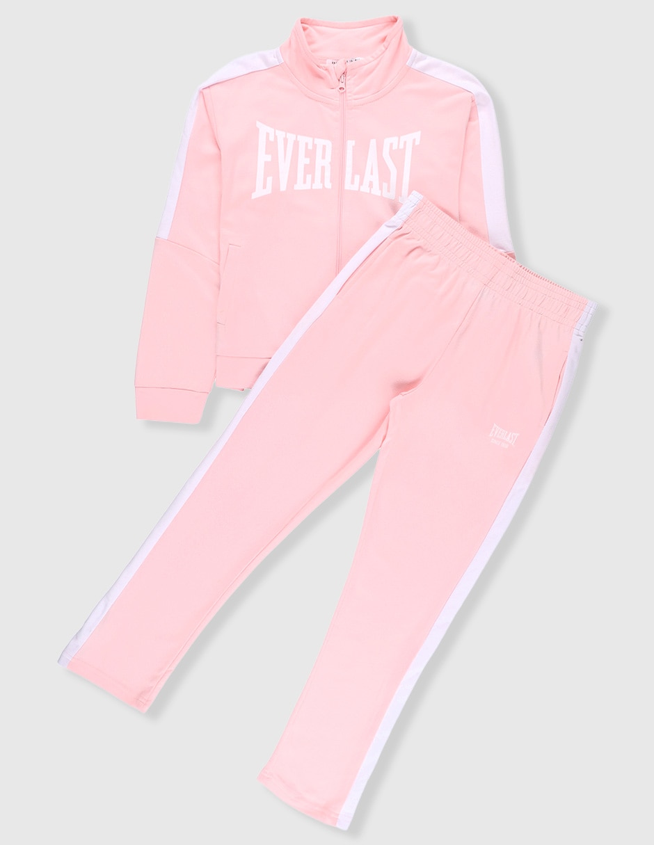 Conjunto deportivo straight con elástico para niña Conjunto deportivo straight con elástico para niña