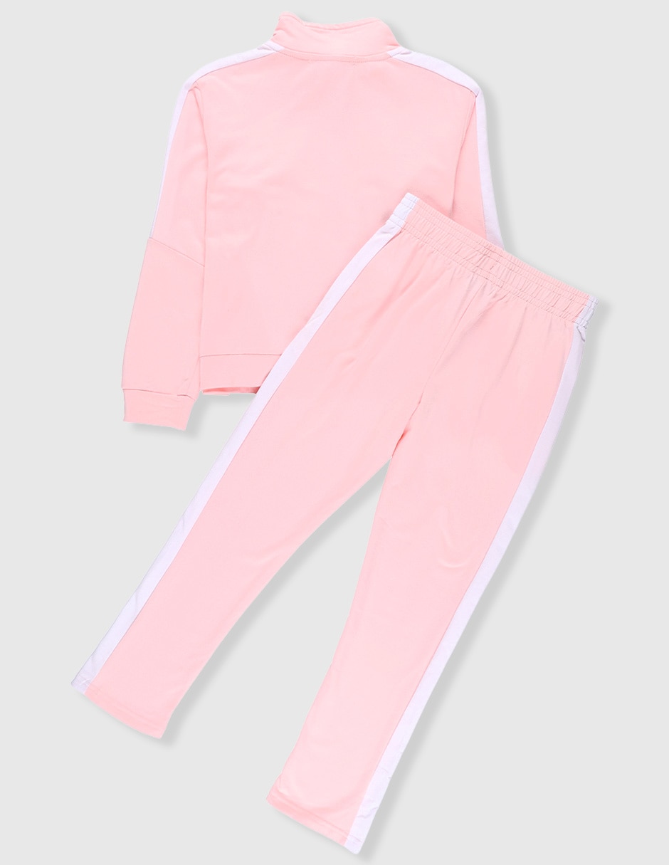 Conjunto deportivo straight con elástico para niña 2