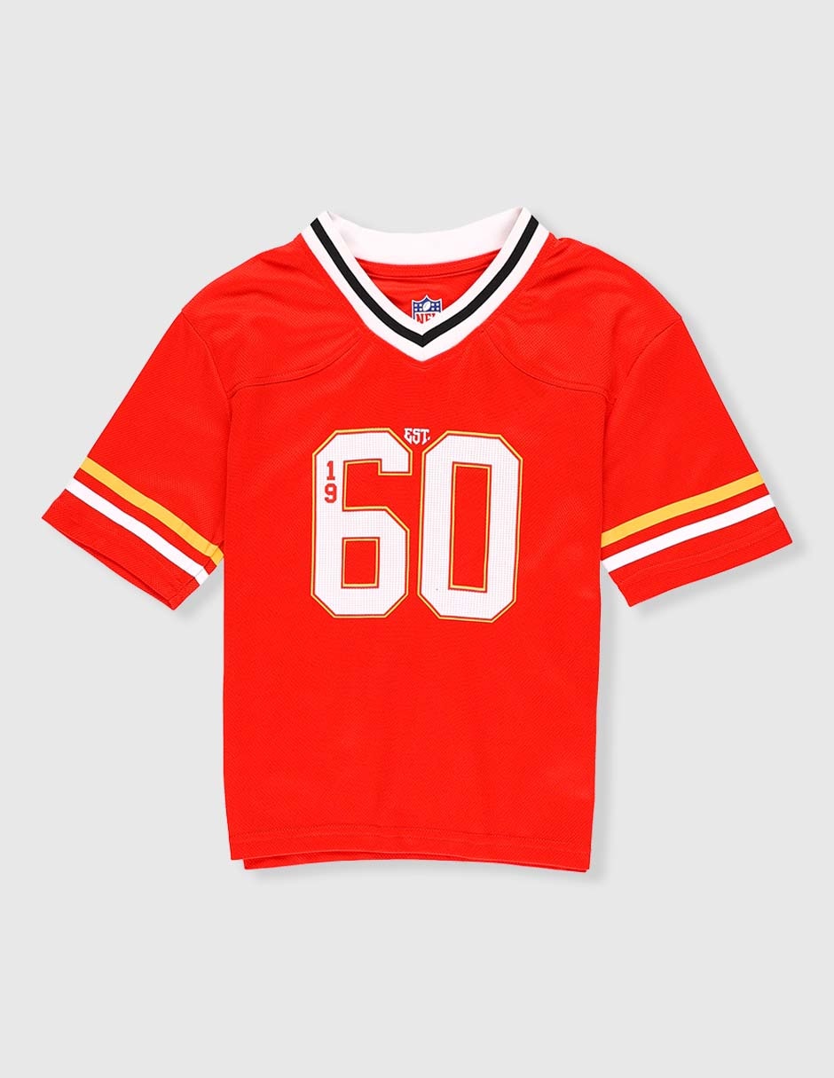 Jersey de Kansas City Chiefs manga corta para niño
