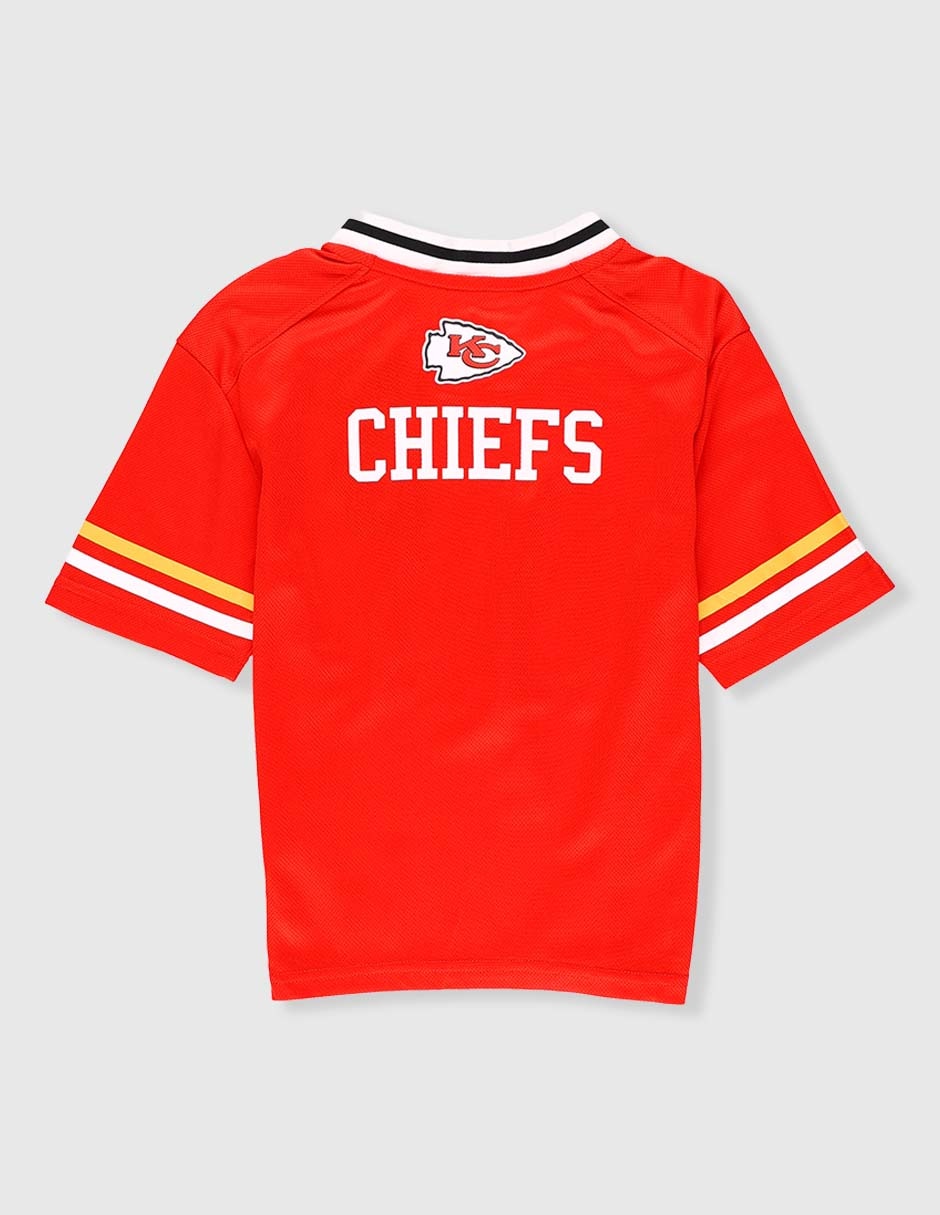 Jersey de Kansas City Chiefs  manga corta   para niño 2
