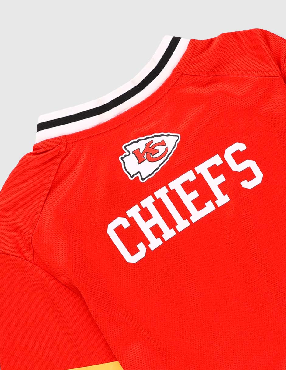 Jersey de Kansas City Chiefs  manga corta   para niño 4