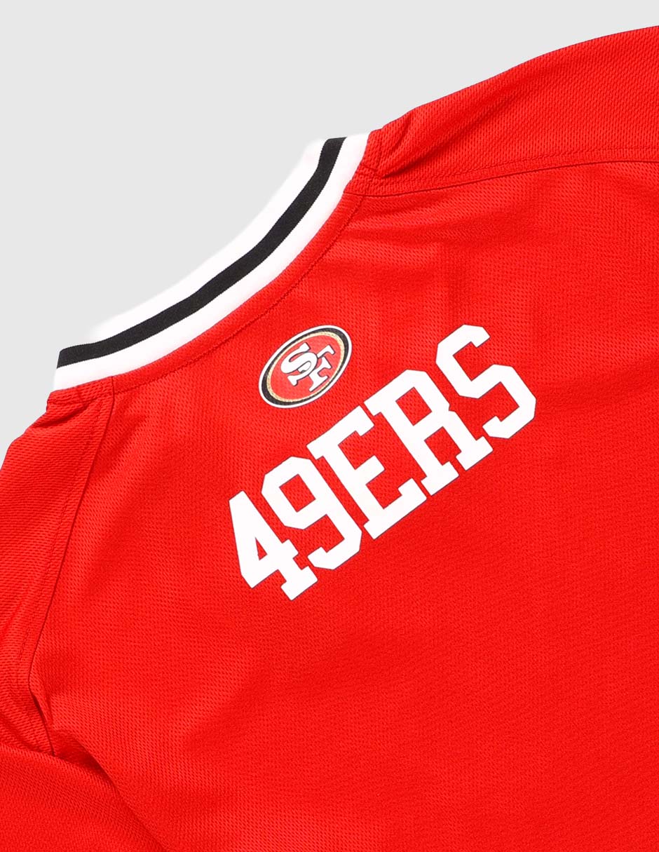 Jersey de San Francisco 49ers  manga corta   para niño 4