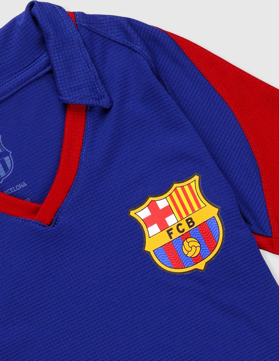 Playera deportiva para fútbol Fútbol Club Barcelona de niño 3