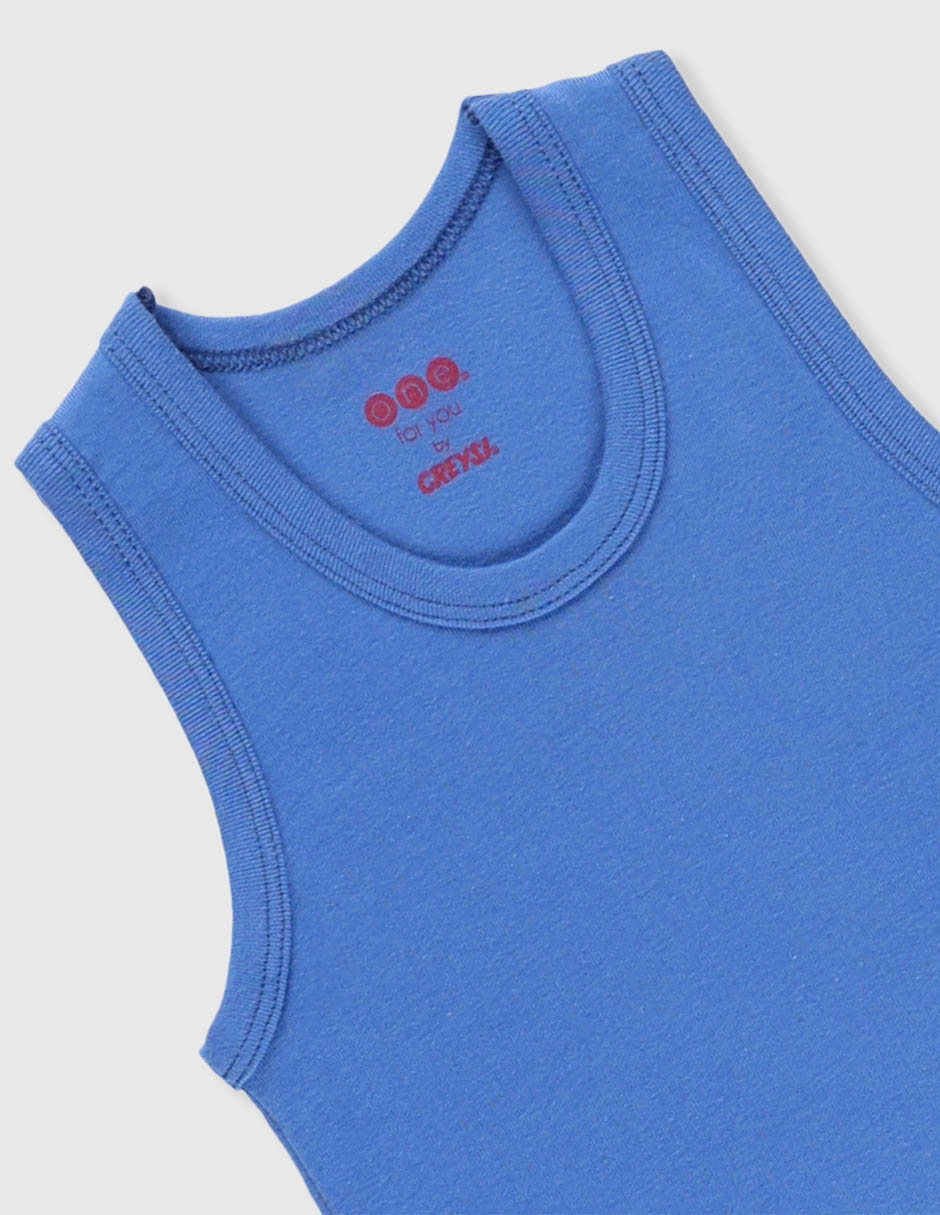 Set camiseta cuello redondo para niño 4