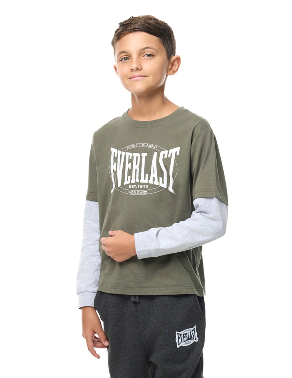 Playera manga larga para niño 3
