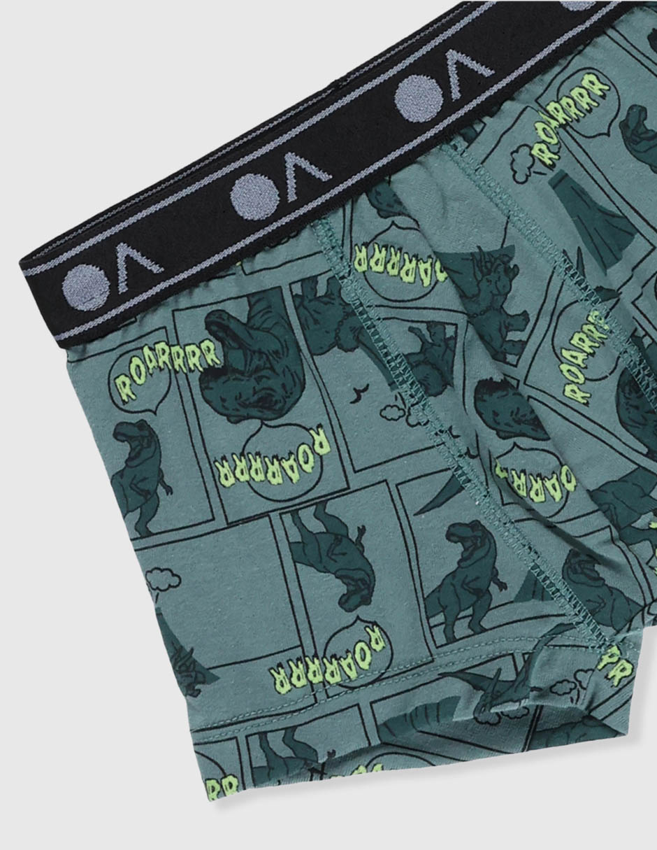 Set bóxer de algodón para niño 3