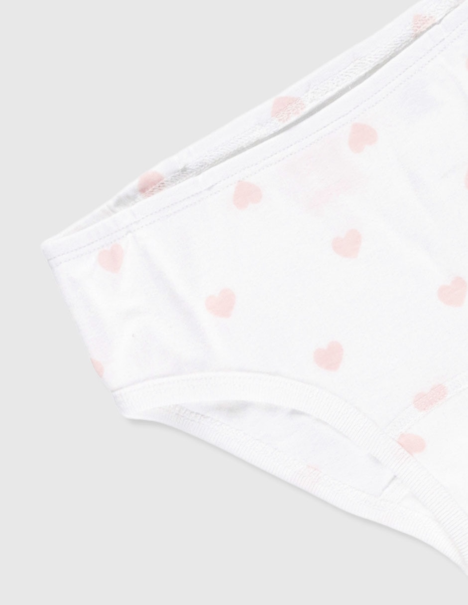 Set panty de algodón para niña 3