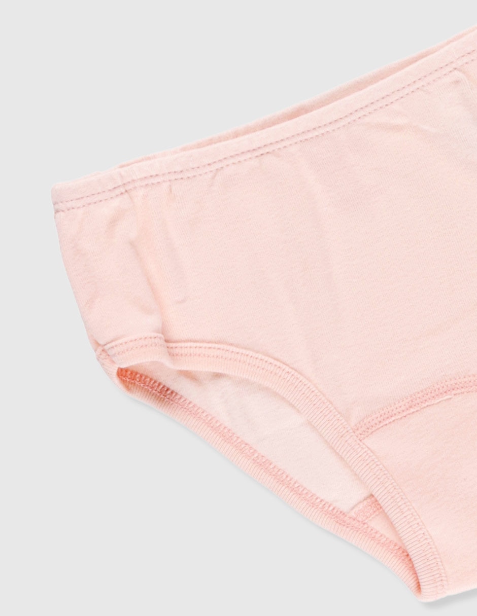 Set panty de algodón para niña 4
