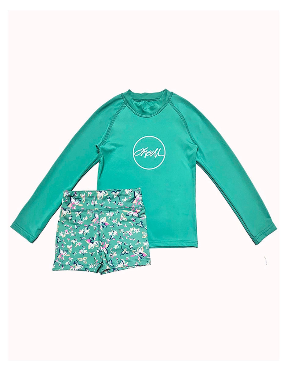 Traje de baño completo para niña Traje de baño completo para niña