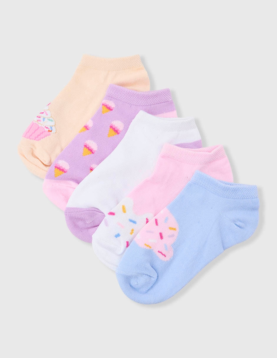 Set de tín para niña 5 pares Set de tín para niña 5 pares