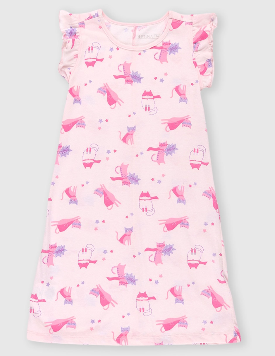Camisón de algodón para niña Camisón de algodón para niña