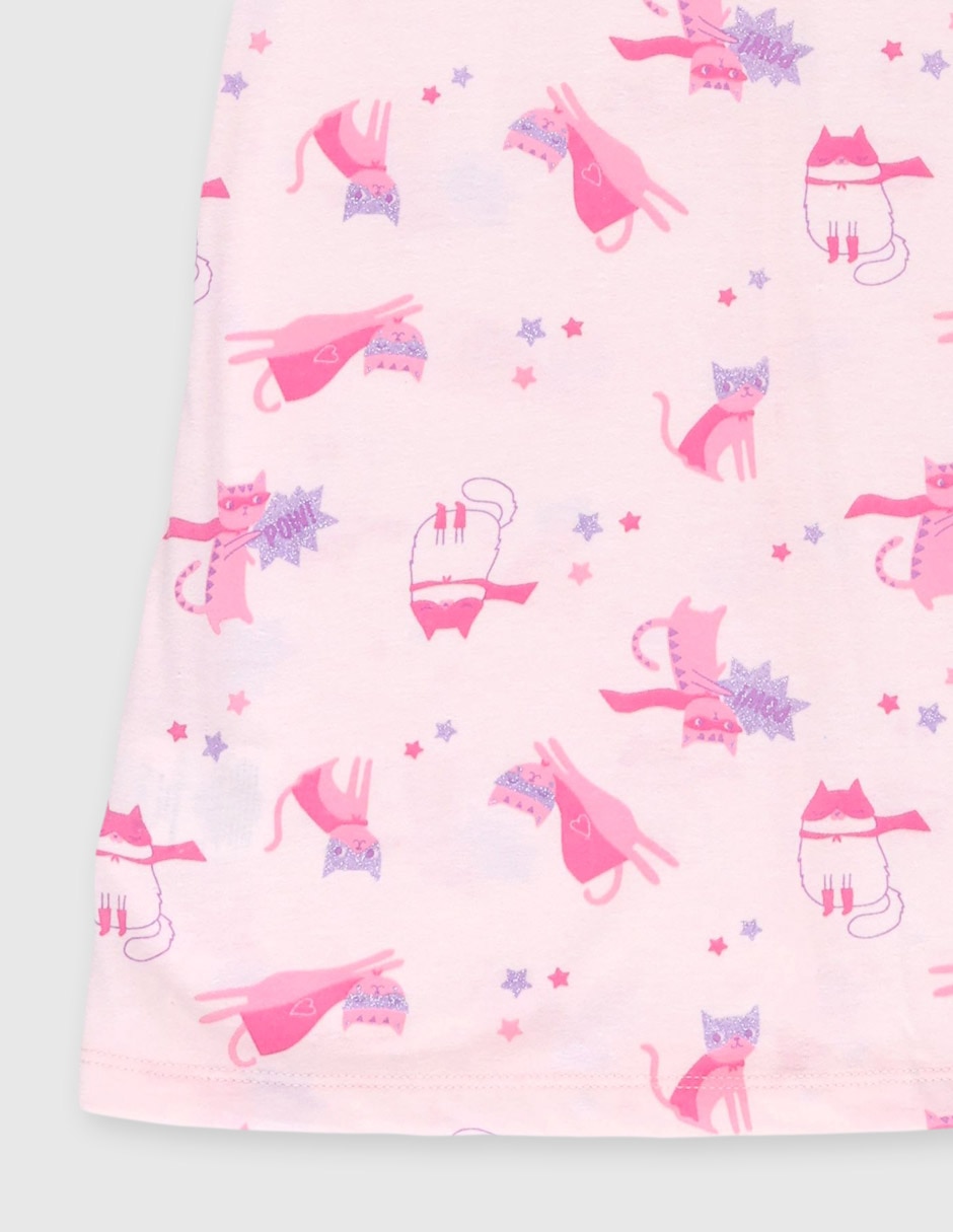 Camisón de algodón para niña 4
