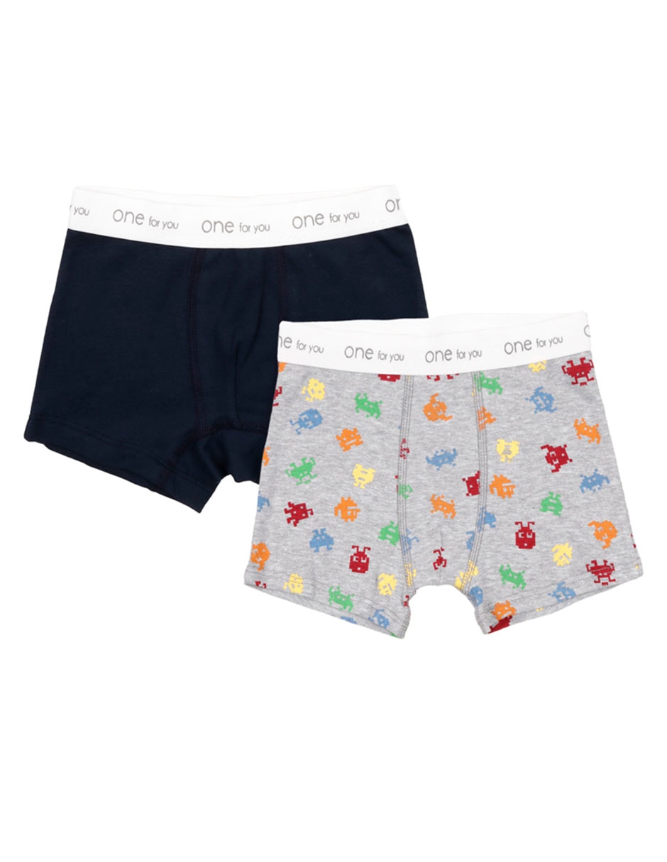BOXER BABY CREYSI P1235, GRIS JASPE, 6