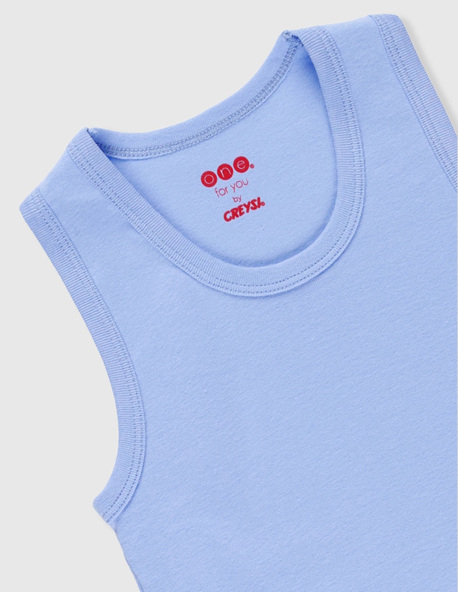 Set camiseta cuello redondo para niño 4