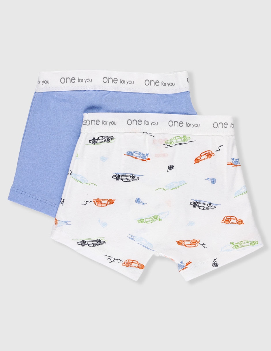 Set bóxer de algodón para niño 2